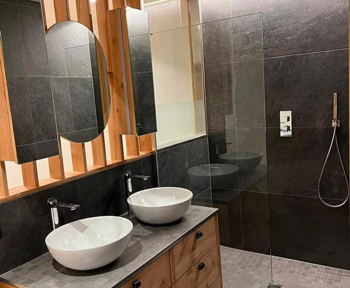 Montage de salle de bain